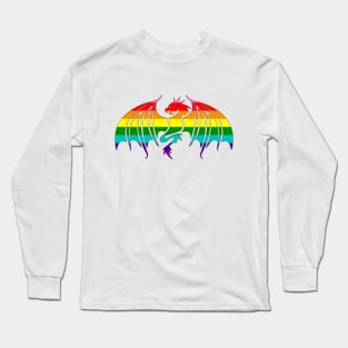 Gay Pride Dragon Long Sleeve T-Shirt